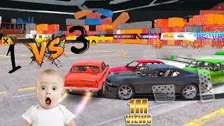 1 V/S 3 KON JITEGA 😱🤯🤯 1 V/S 3 कौन जीतेगा 😱😱😱