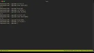 Linux Bash - Indirekte Expansion