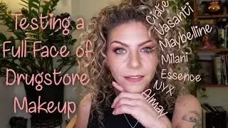 Drugstore Try-On | Testing a Full Face of Drugstore Makeup