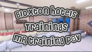 Security trainer (MR POV)  part 1:| Bloxton Hotels