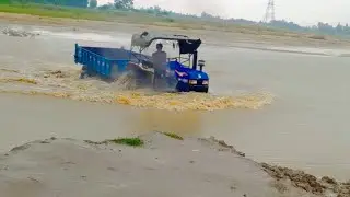 tractors 20 minutes video seriese | tractor danger river crossing | HD video