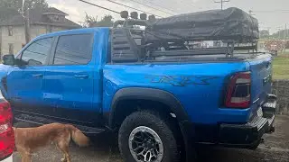 Yakima skyrise HD rooftop tent TRX overlanding