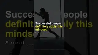 Successful people definitely apply this mindset!! #motivation #mindset #elevation #success #inspire