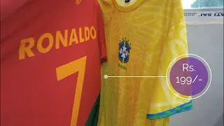 FOOTBALL JERSEYS FOR ONLY 199! AT SUNRISE FASHION STORE JINMS ROAD