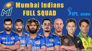 MI Full Squad IPL 2020 | MI Final Squad | Mumbai Indians Full Squad IPL 2020