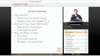 Application Essays: Competitive Schools