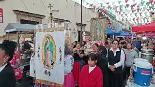 Octavo día de la Novena en honor a la Virgen de Guadalupe del Santuario de Yuriria Gto