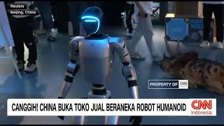 Canggih! China Buka Toko Jual Beraneka Robot Humanoid