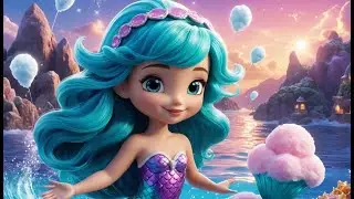 Mermaid Mia&rsquo;s Cotton Candy Castle | Sweet Underwater Adventure Song for Kids | Swim, Sing & Explore!