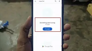 Fix Something went wrong Try again Playstore problem Solved