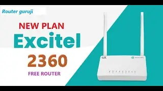 Best plan in 300 mbps Excitel New Plan 2360 without any security#excitel #shorts#router guruji