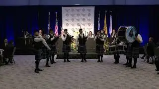 Charleston Pipe Band performs at Greek Orthodox Metropolis of Atlanta Clergy-Laity Grand Banquet