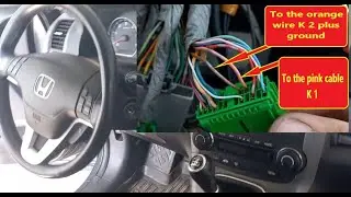 Cómo conectar los botones del volante a la radio del coche Android 12 en Honda CRV 3