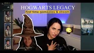 Hogwarts Legacy FIRST TIME PLAY! GAMEPLAY Stream Session