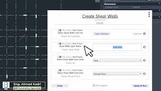 Auto Create Shear Walls in Revit | BIM Automation Tutorial