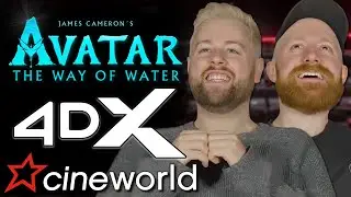 Avatar: The Way Of Water 4DX TRAILER REACTION!