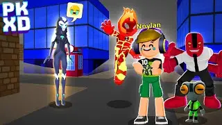 VIREI OS ALIENS DO BEN 10 OMNITRIX PARA TROLLAR A SPECTRAL LOOTER NO MIRACULOUS HUNT PK XD