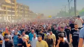 تشيع بخت منطقة الفضيلية السيد كاظم عواد الزاملي بحضور الرادود ملا فلأح العكيلي