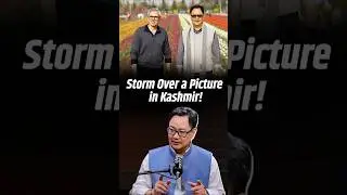 A picture that created a political storm in Kashmir!