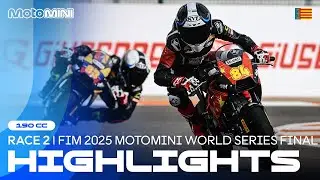 HIGHLIGHTS - 190 CC 💙: Race 2 | FIM 2025 MotoMini World Series Final