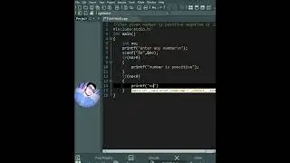 C Programming | Check Given Number is Positive Negative or Zero  | Coding With Sohail |