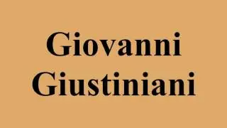 Giovanni Giustiniani