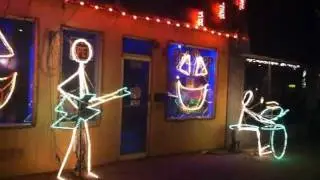 Halloween Light Show 2011- The Time Warp