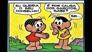 Magali - A ouvinte, Quadrinhos Turma da M&ocirc;nica