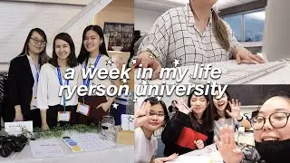 a week in my life as a gcm student ✰ ryerson university