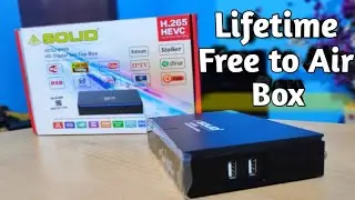 SOLID HDS2 9999 H265 BOX UNBOXING