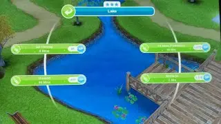 How to have a 24 HOUR FISHATHON at the park in The Sims Free Play
