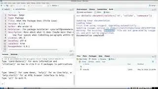 How to create an R package in 8 minutes