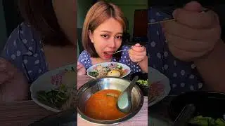 Myanmar Mohinga Eating show  မုန့်ဟင်းခါးတူတူစားကြမယ်