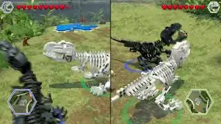 Bone indominus rex vs Bone T rex