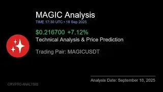 MAGIC (MAGICUSDT) Technical Analysis - Price Prediction & Buy or Sell September 18, 2025