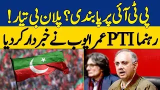 PTI's Plan B Ready if Party Gets Banned, PTI Leader Omer Ayub Reveals | Dawn News