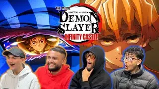 BROTHERS watch Demon Slayer: Infinity Castle | MAIN TRAILER REACTION