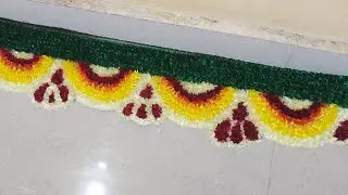 #woolen उंबरठा पट्टी design/#woolen /mat rangoli design /Canvas paper 