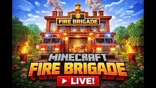 Building a Fire Station in My Minecraft City 🚒🔥 Day 6 #minecraft #minecraftgame #asmr