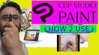 Oscar Memo explica ALFIN COMO USAR EL LAYER DE PERSPECTIVA DE CLIP STUDIO PAINT!