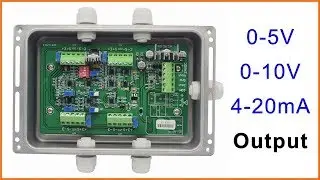 4-input load cell amplifier 0-5V 0-10V 4-20mA load cell signal trimming box