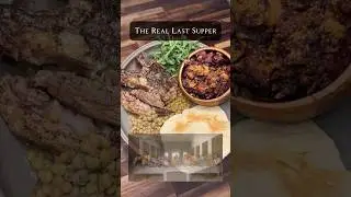 The Real Last Supper of Jesus #history #recipe #christ #christian #lastsupper #fyp #cooking #easter