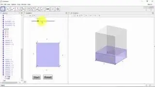 Volume of a prism (animated) in Geogebra[Tutorial]