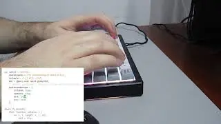 Typing Demonstration on typing.io with BM40 Ortholinear Keyboard