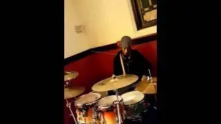 Patrick King on drums