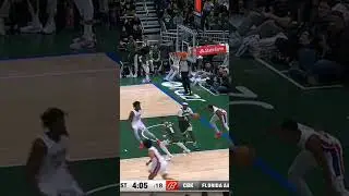 Brook Lopez's Solid All Ball Rejection #brooklopez #milwaukeebycks #basketballdefense #nba