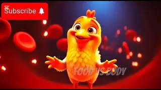 Chicken Inside Human Body 🍗 | How Chicken Builds Strong Muscles