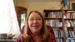 Award-winning Author Kathy Ramsperger offers some holiday book ideas to her Story Hour audience.