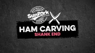 How to carve a ham (shank end)