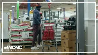 Stores see a rush for supplies before winter weather hits